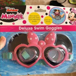 Disney, Minnie mouse swim goggles, new and package